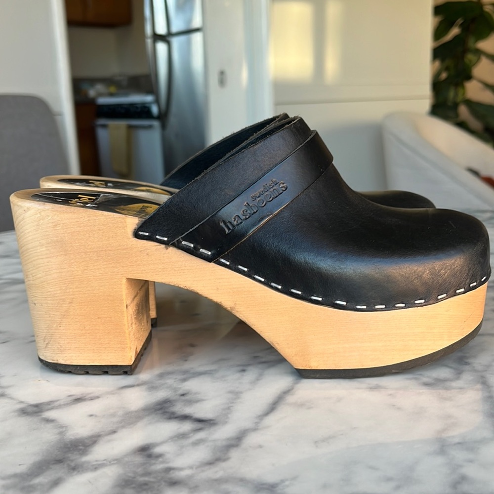 Swedish Hasbeens Clogs 37
